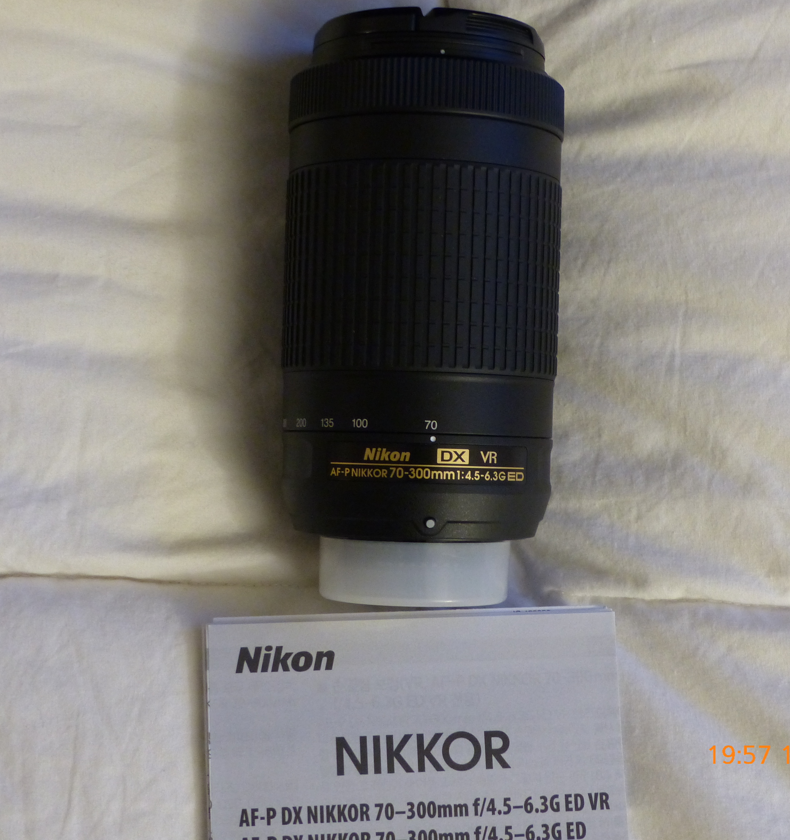 Nikon Af P Dx Nikkor 70 300mm F 4 5 6 3g Ed Tamrac Case Hood Included Grid50